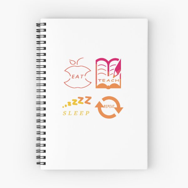 Item preview, Eat teach sleep repeat designed and sold by Designer330.