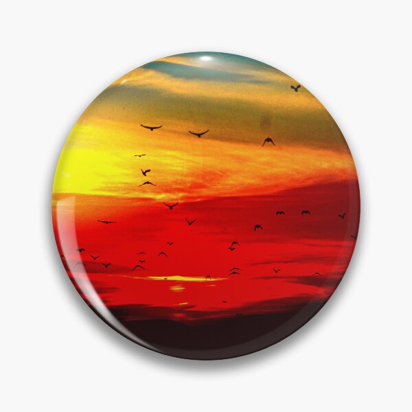 Item preview, birds and sunset painting  designed and sold by HANPENTIP.