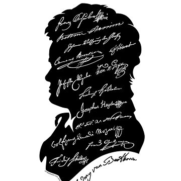 Vorschaubild zum Design Ludwig van Beethoven > friends & associated characters - Mind Cloud < No. 31 ©-edition von Brunhilde1001