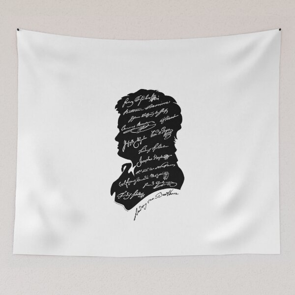 Item preview, Ludwig van Beethoven > friends & associated characters - Mind Cloud < No. 31 © edition designed and sold by Brunhilde1001.