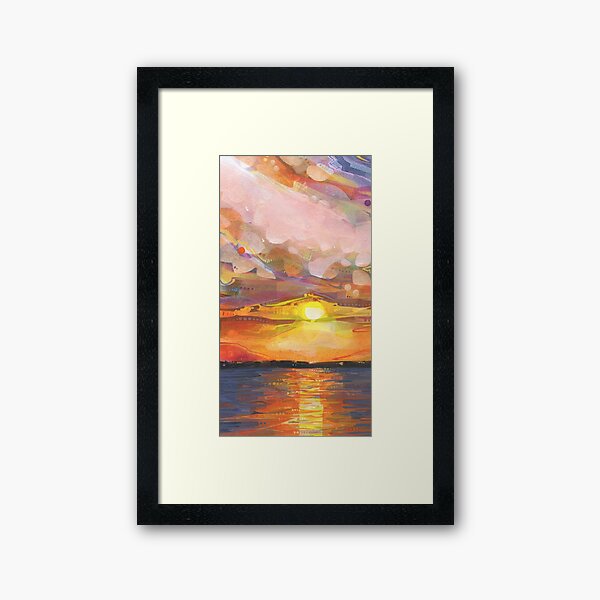 Item preview, Sunset on the Water  designed and sold by Gwenn Seemel.