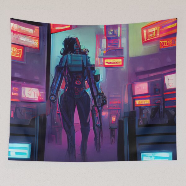 Item preview, Mechanical project cyberpunk | Comics Style designed and sold by ComicsFactory.