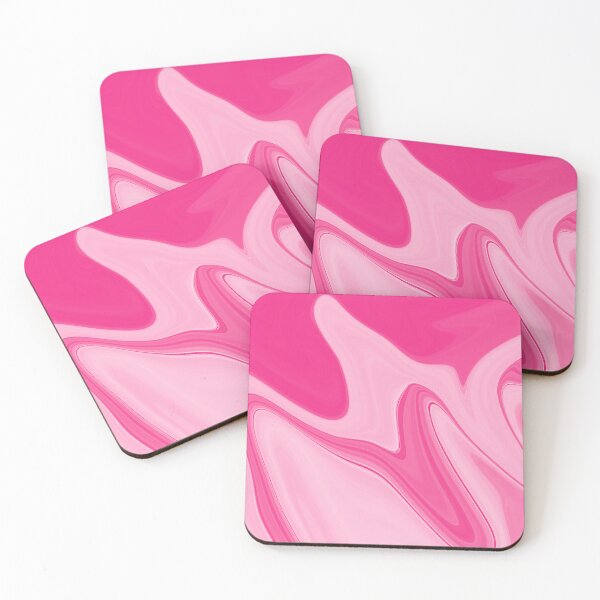 Item preview, Beautiful liquid pink art designed and sold by Emotionville.
