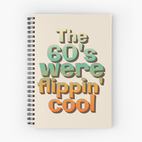 Item preview, The 60's Were Flippin' Cool, Vintage Ombre Style Design designed and sold by TrulyEpoque.