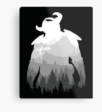 Lienzo metálico Elder Scrolls - Skyrim