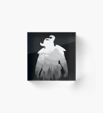 Elder Scrolls - Skyrim Acrylic Block
