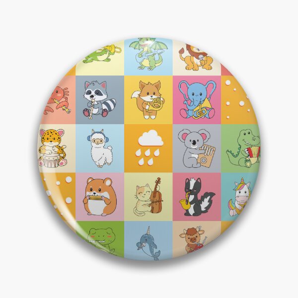 Item preview, Musical Animals Collection Pattern designed and sold by orangerein.