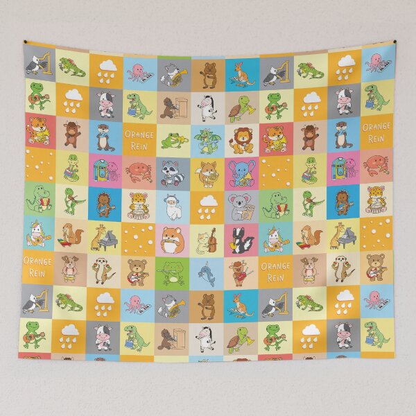 Item preview, Musical Animals Collection Pattern designed and sold by orangerein.