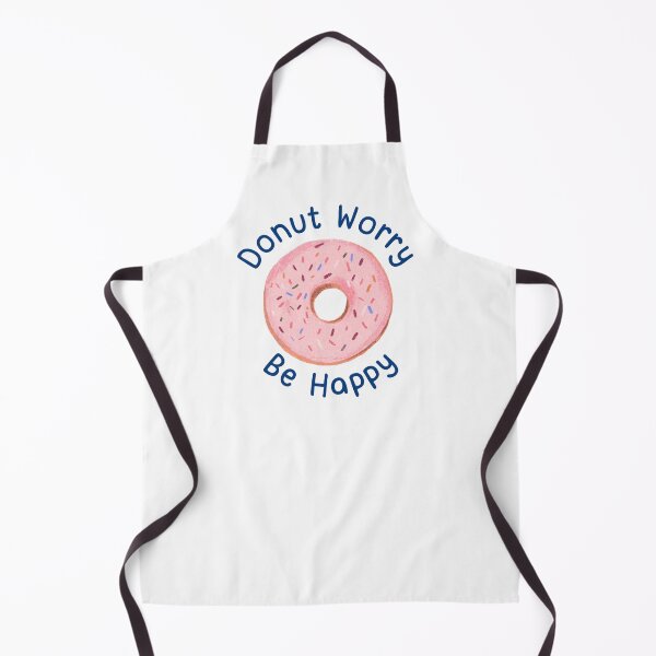 Item preview, DONUT WORRY BE HAPPY designed and sold by DesignAndTales.