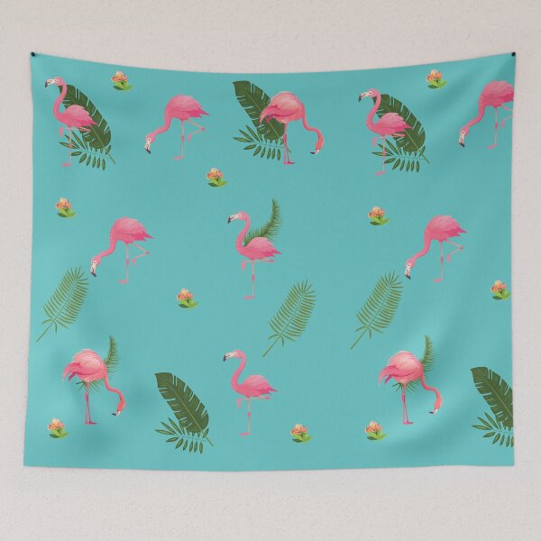 Artikelvorschau, Flamingo-Kunst entworfen und verkauft von INFIDESIGN.