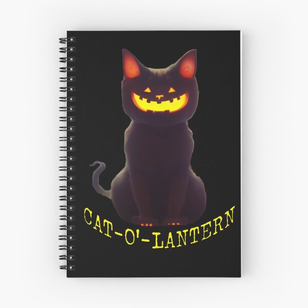 Item preview, Cat o lantern halloween cat designed and sold by AllLeftSides42.