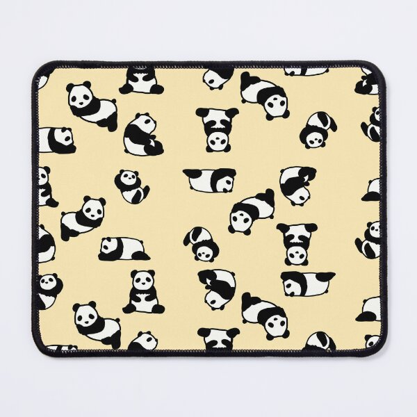 Item preview, Cute panda pattern,Light yellow background designed and sold by zzzozzo.