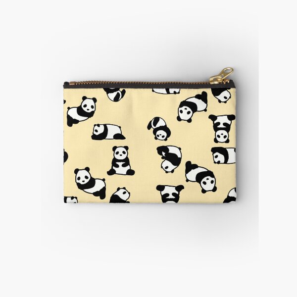 Item preview, Cute panda pattern,Light yellow background designed and sold by zzzozzo.