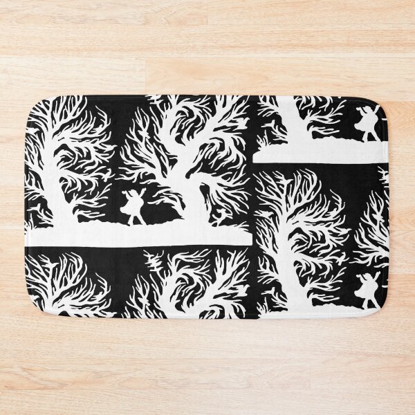 Item preview,  Fairytale Germany birds flowers heart paper cut silhouette white designed and sold by G-M-Designs.