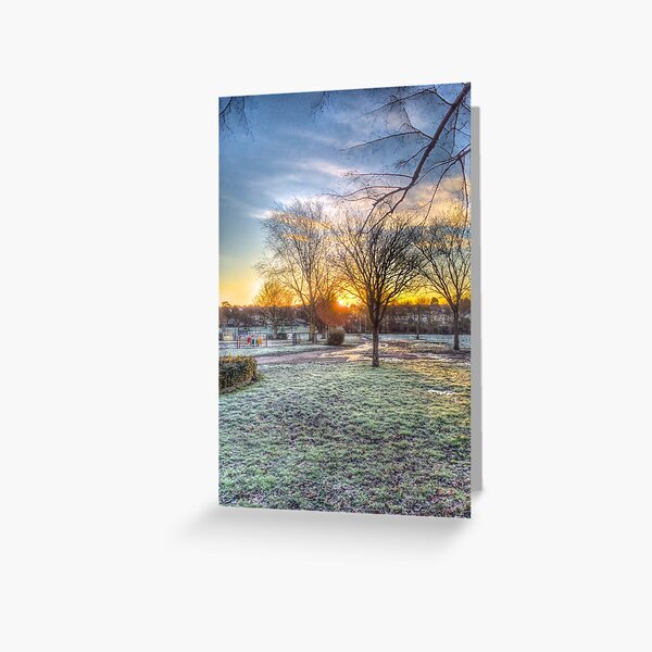 Harrowlodge Park HDR 03 Greeting Card