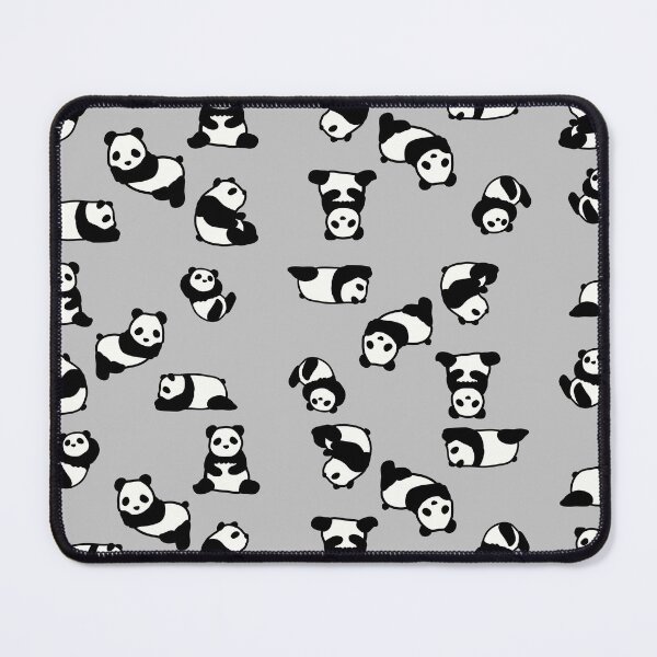 Item preview, Cute panda pattern,gray background designed and sold by zzzozzo.