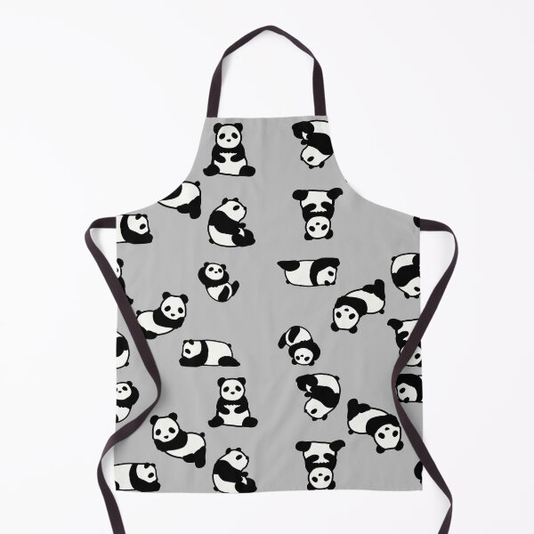 Item preview, Cute panda pattern,gray background designed and sold by zzzozzo.