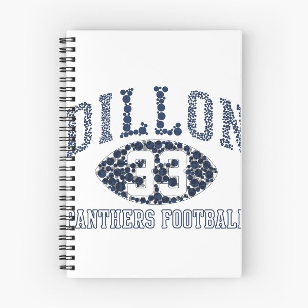 Item preview, Dillon Panthers Football - 33 DOTED STICKER designed and sold by Purple Eggplant Art ⭐⭐⭐⭐.