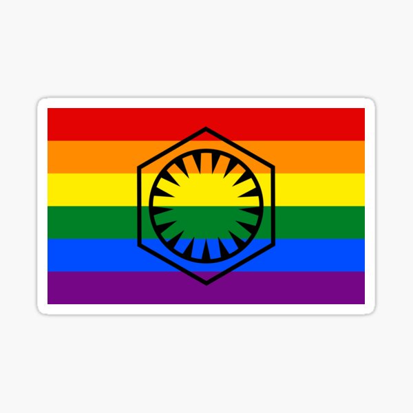 Vista previa del artículo con la obra «Primer pedido LGBT (reverso)», diseñado y vendido por DarthAstris.
