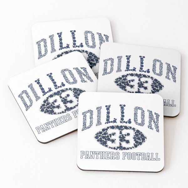 Item preview, Dillon Panthers Football - 33 DOTED STICKER designed and sold by Purple Eggplant Art ⭐⭐⭐⭐.