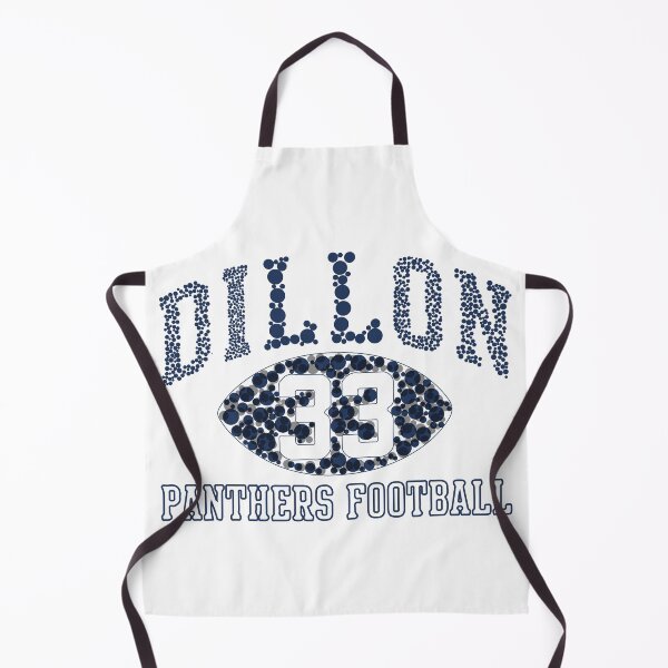 Item preview, Dillon Panthers Football - 33 DOTED STICKER designed and sold by Purple Eggplant Art ⭐⭐⭐⭐.