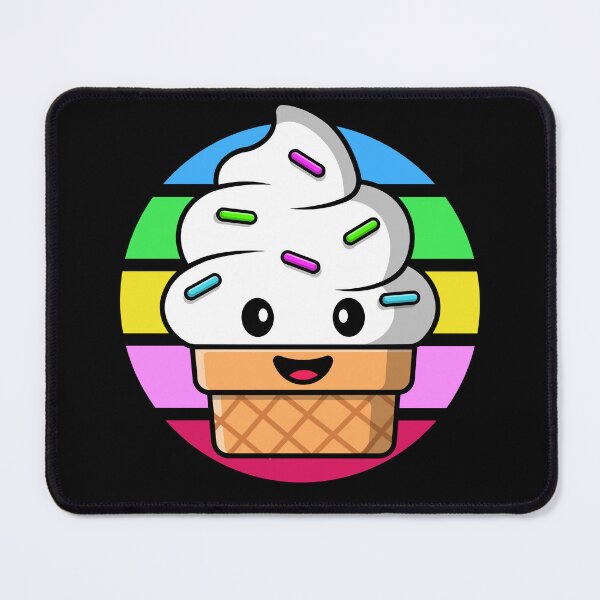 Item preview, Sweet kawaii soft ice cream with sprinkles designed and sold by Rev-Style.