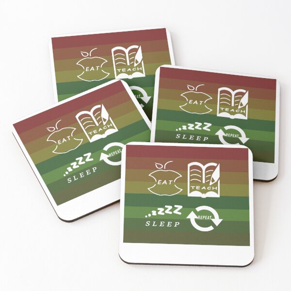 Item preview, Eat teach sleep repeat  designed and sold by Designer330.