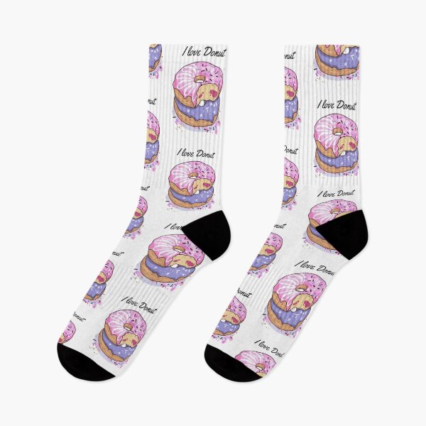 Item preview, I love DONUT designed and sold by DesignAndTales.