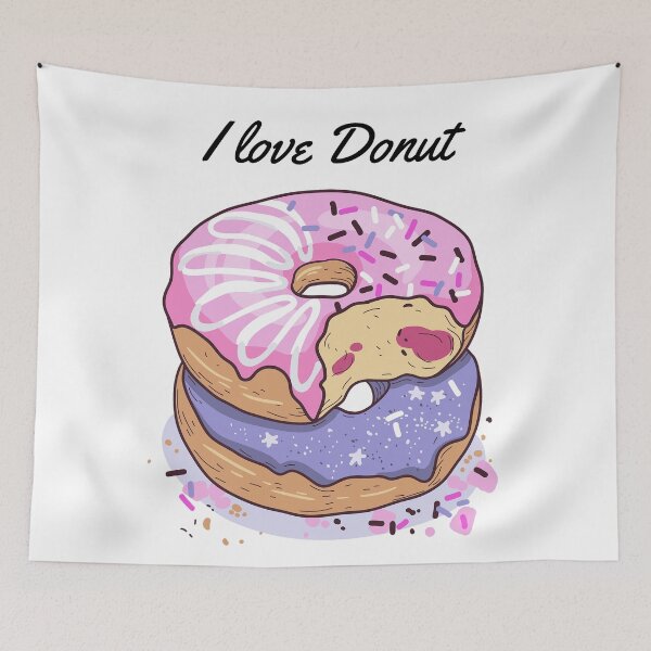 Item preview, I love DONUT designed and sold by DesignAndTales.
