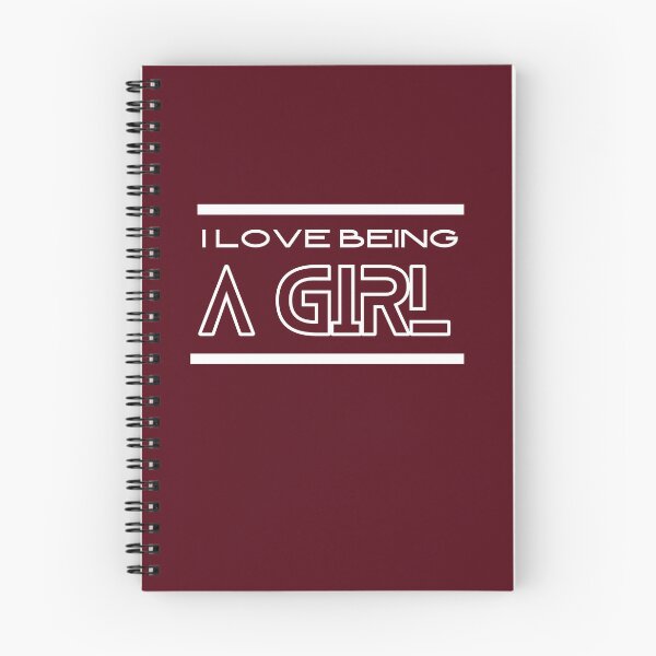 Item preview, I Love Being A Girl Inspiring quotes Inspiring words 2025 designed and sold by PositiveVibes26.
