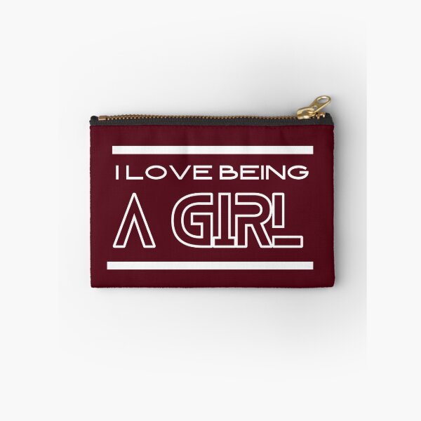 Item preview, I Love Being A Girl Inspiring quotes Inspiring words 2025 designed and sold by PositiveVibes26.
