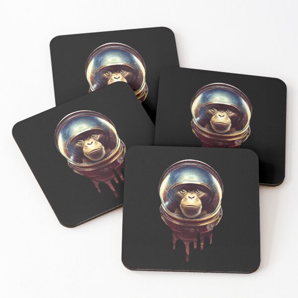 Item preview, Astronaut Space Monkey designed and sold by nuel-art.