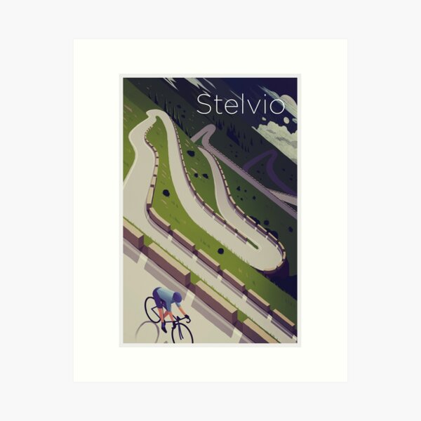 'Stelvio' Print Art Print