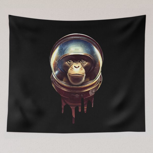 Item preview, Astronaut Space Monkey designed and sold by nuel-art.