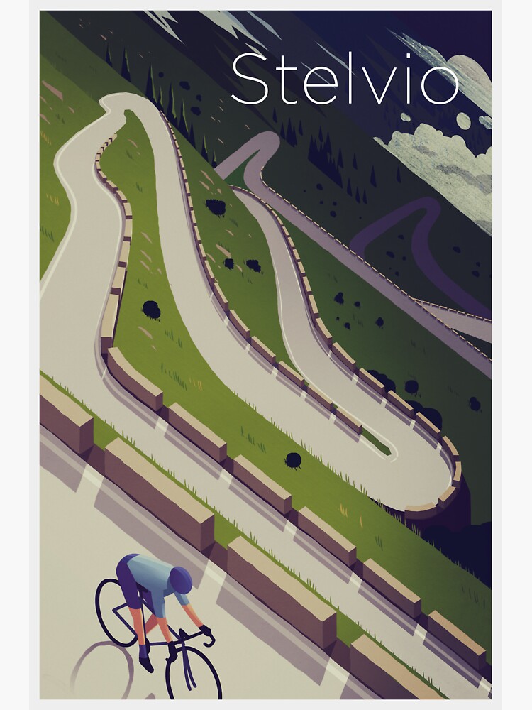 'Stelvio' Print by superchezbro