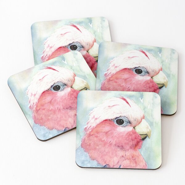 Item preview, Australian Galah Cockatoo Watercolour Painting  designed and sold by Heatherian.