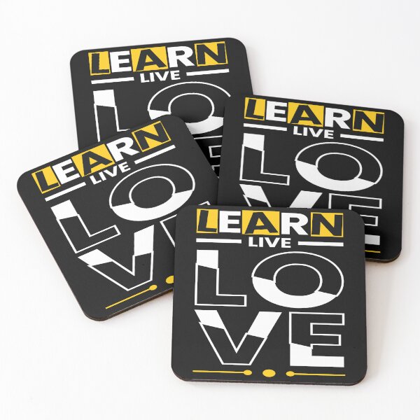Item preview, Learn Live Love designed and sold by pqrstshirts.