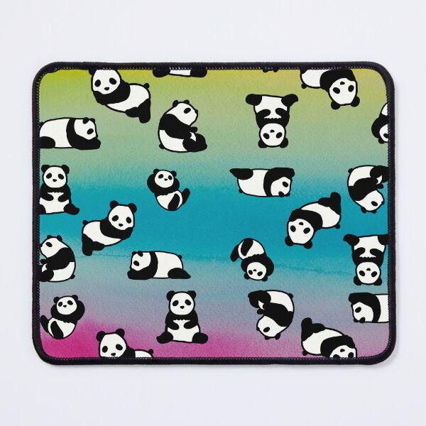 Item preview, Cute panda pattern,rainbow background designed and sold by zzzozzo.