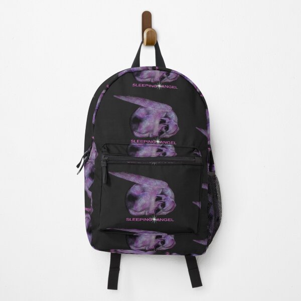 Item preview, Be Protected Stardust Black Winged Dog Sleeping Dog Angel designed and sold by SpiritGifts.