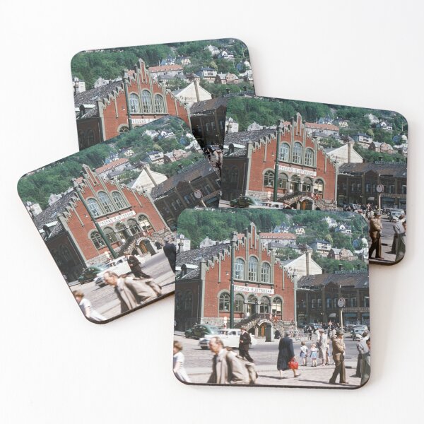 Item preview, 1950s - Street and urban scene Bergen, Hordaland, Norway designed and sold by thatwaslife.
