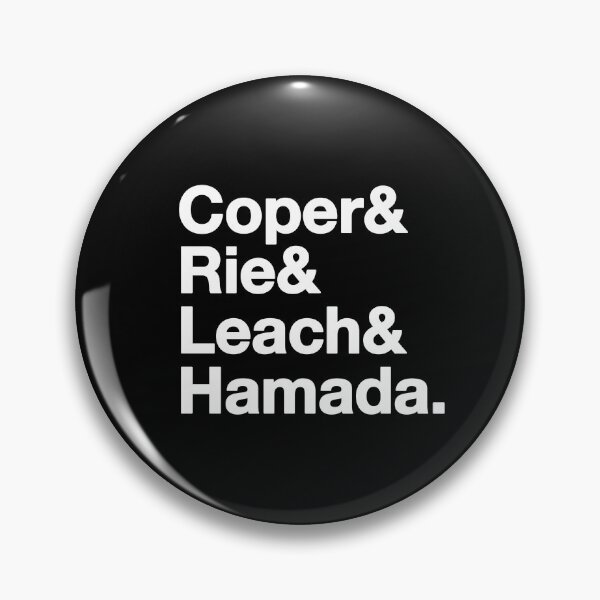 Item preview, Coper & Rie & Leach & Hamada designed and sold by ceramicshirts.