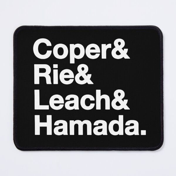 Item preview, Coper & Rie & Leach & Hamada designed and sold by ceramicshirts.