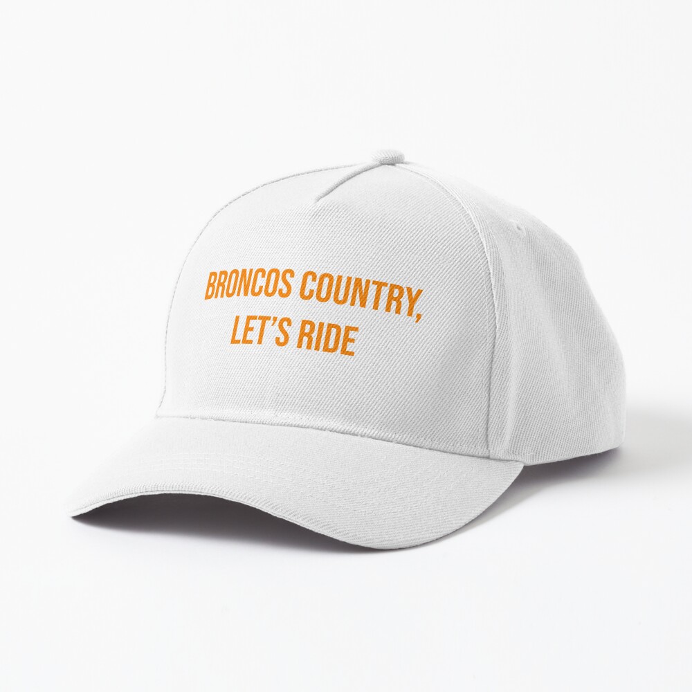 Broncos Country, Let's Ride Sticker for Sale by adamduren20