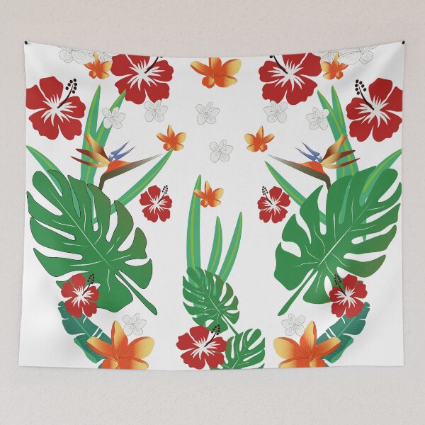 Item preview, Flowers from the Hibiscus, Tiare and Birds of Paradise islands. designed and sold by Nanar1984.