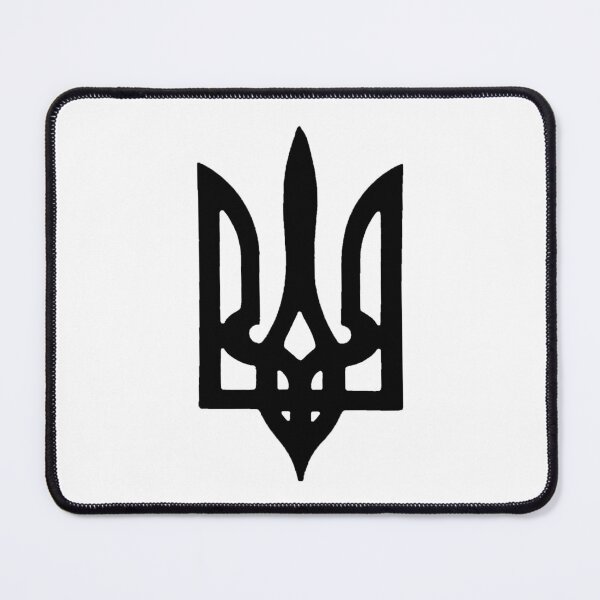 Item preview, Black Ukrainian Trident designed and sold by Frogpen.