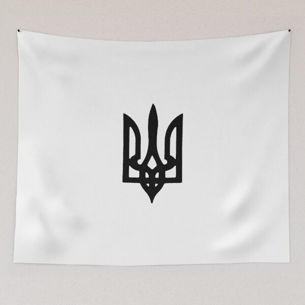 Item preview, Black Ukrainian Trident designed and sold by Frogpen.