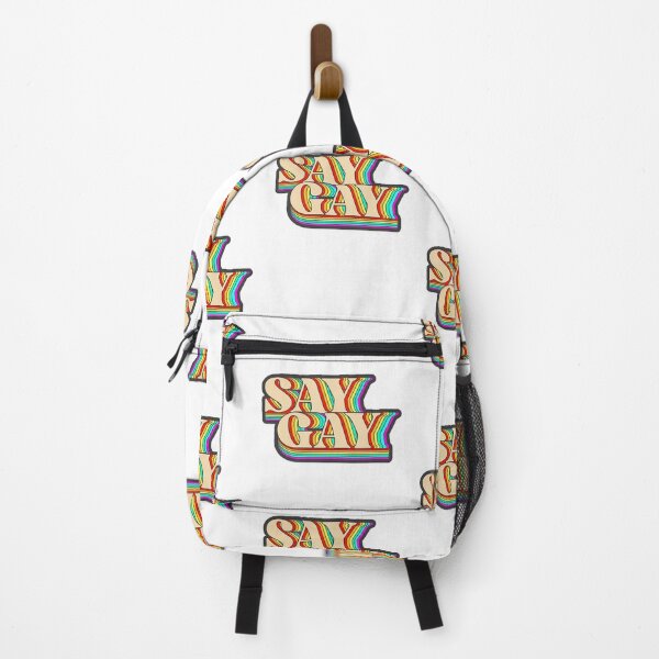 Item preview, Say Gay Pride LGBTQ Rainbow designed and sold by ONPINI.