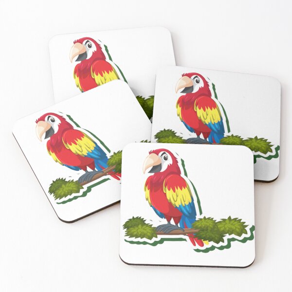 Item preview, parrot design designed and sold by MIJAK.