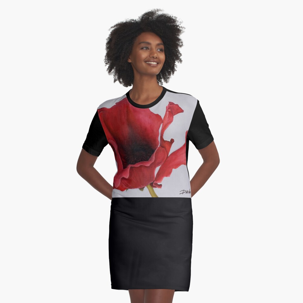 Item preview, Graphic T-Shirt Dress designed and sold by DiannaDerhak.