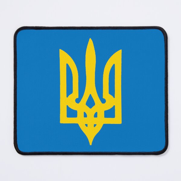 Item preview, Yellow Ukrainian Trident designed and sold by Frogpen.